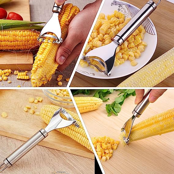 Natravor™🌽Stainless Steel Corn Peeler