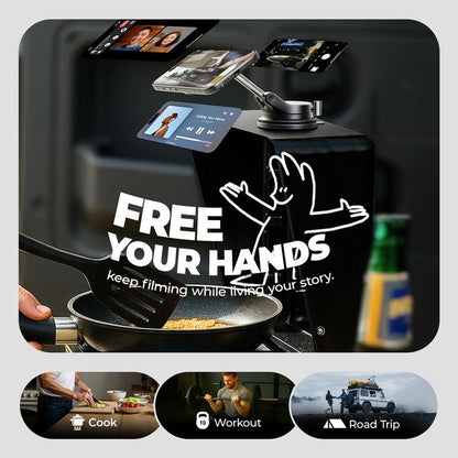 💎Newly Designed and Available Now - 360° Vacuum Car Phone Holder