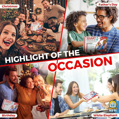 Funny Shart Survival Kit by Witty Yeti. Ultimate Poop Prank Gag Gift Set