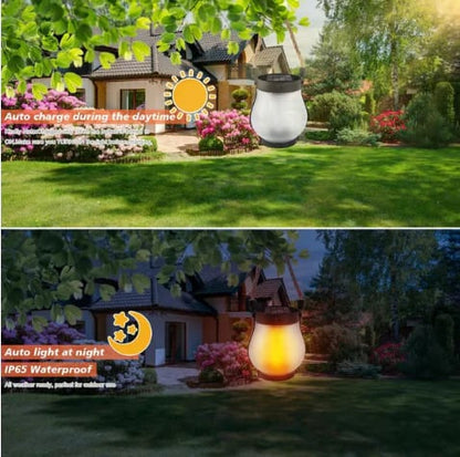 🔥Last Day Promotion 49% OFF🔥Dancing flame Solar Lantern Outdoor Lights